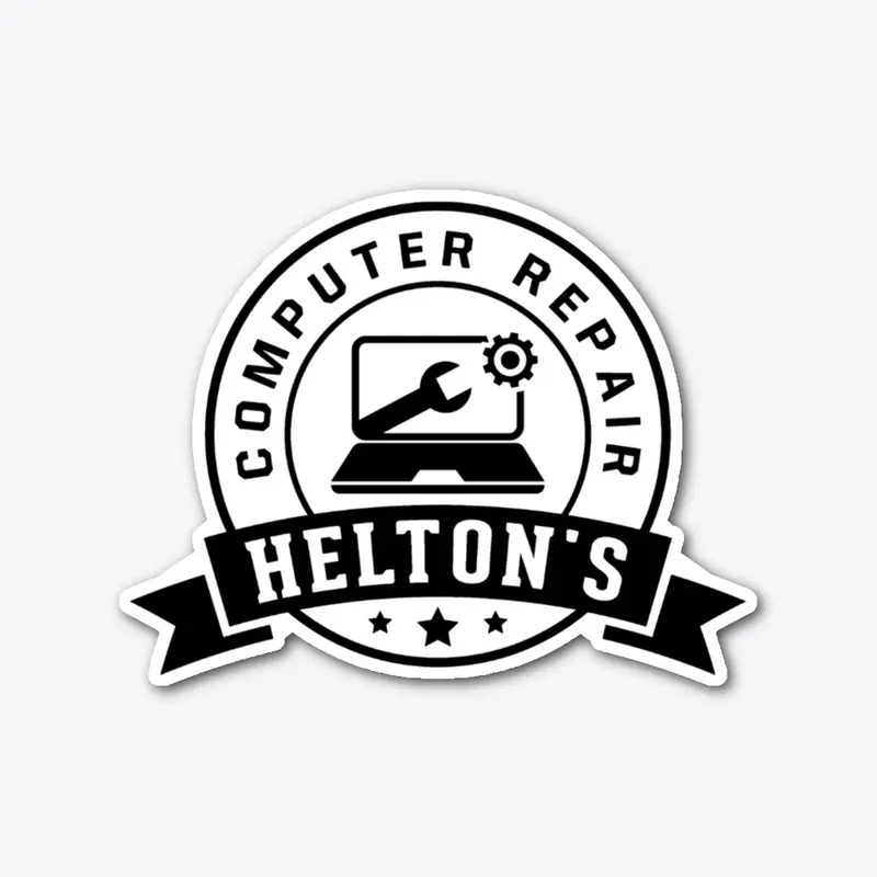 Helton's Computer Repair - Sticker