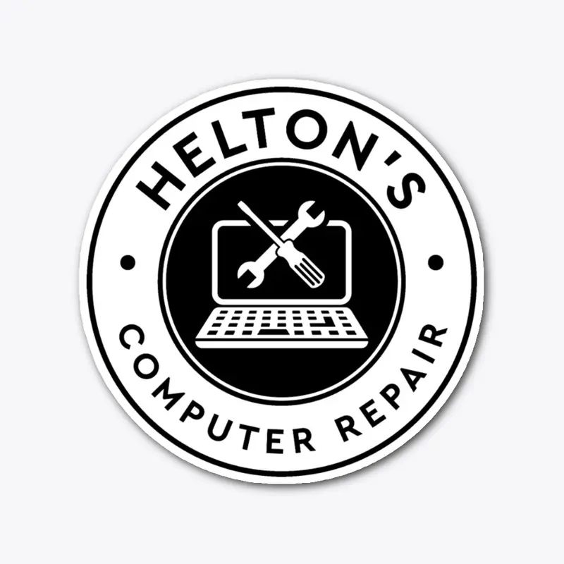 Helton's Computer Repair - Sticker